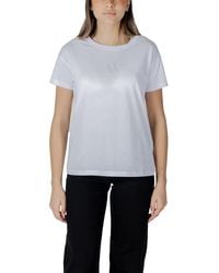 ARMANI EXCHANGE - Cotton T-Shirt - Lyst
