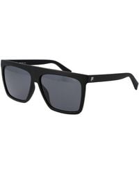 Fila - Black Plastic Sunglasses - Lyst