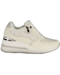 Laura Biagiotti - Bianco Polyurethane 's Sneaker - Lyst
