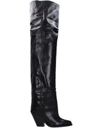 Isabel Marant - Black Leather Boot - Lyst