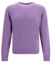 Brooksfield - Purple Cashmere Sweater - Lyst