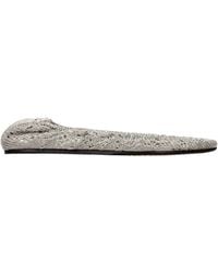 Isabel Marant - Gray Fabric Ballet Flats - Lyst