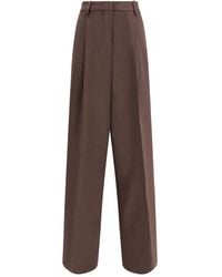 THE LATEST - Pleated Pants - Lyst