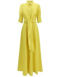 Sara Roka - Bicolor Silk Casual Dress - Lyst