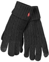 Ralph Lauren - Black Nylon Glove - Lyst