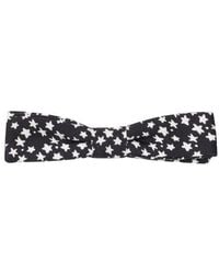 Dolce & Gabbana - Black Silk Bowtie - Lyst