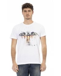 TRUSSARDI ACTION - Cotton T-Shirt - Lyst