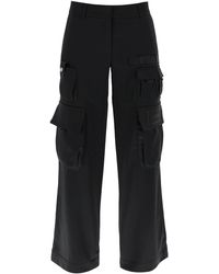 Off-White c/o Virgil Abloh - Toybox Cargo Pants In Satin - Lyst