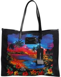 Dolce & Gabbana - Multicolor Graphic Printed Top Handle Shopping Tote Bag - Lyst