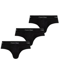 Calvin Klein - Black Cotton Briefs - Lyst