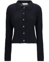 Our Legacy - Black Alpaca Vicugna Pacos Cardigan - Lyst
