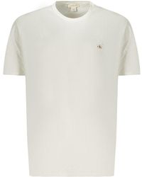 Calvin Klein - White Cotton Men T - Lyst