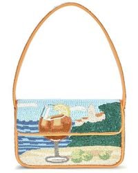 STAUD - Multicolor Rayon Shoulder Bag - Lyst