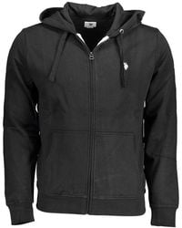 U.S. POLO ASSN. - Black Cotton Men Sweater - Lyst