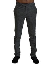 Bencivenga - Black Cotton Dress Pants - Lyst