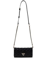 Guess - Black Polyethylene Handbag - Lyst