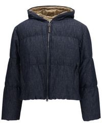 Brunello Cucinelli - Padded Jacket - Lyst