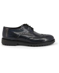 DUCA DI MORRONE - Men Abrasivato Leather Lace Up Shoes - Lyst