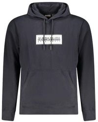 Napapijri - Black Cotton Men Sweater - Lyst