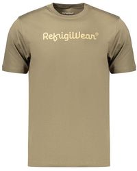 Refrigiwear - Green Cotton Men's T - Lyst