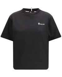 Moncler - Black Cotton Sportswear - Lyst