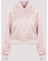 Ralph Lauren Collection - Blush Pink Parson Lined Bomber - Lyst