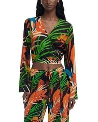 Desigual - Viscose Top - Lyst