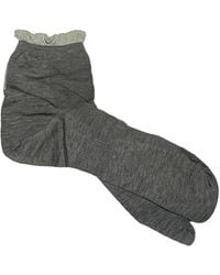 Antipast - Lurex And Cotton Tabi Socks - Lyst