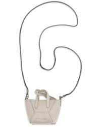 Brunello Cucinelli - Beige Calf Leather Bos Taurus Shoulder Bag - Lyst