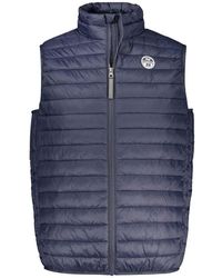 North Sails - Blu Poliammide Men's Vest - Lyst