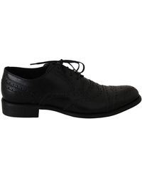 Dolce & Gabbana - Leather Wingtip Oxford Dress Shoes - Lyst
