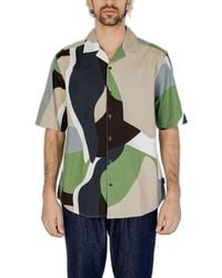 Only & Sons - Bicolor Cotton Shortsleeve Shirt - Lyst