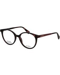 MAX&Co. - Burgundy Acetate Glasses (frames) - Lyst
