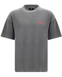Represent - Gray Cotton T - Lyst