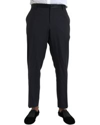 Dolce & Gabbana - Wool Skinny Dress Pants - Lyst