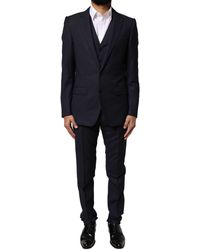 Dolce & Gabbana - Fantasy Martini 3 Piece Formal Suit - Lyst