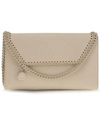 Stella McCartney - Beige Polyester Shoulder Bag - Lyst