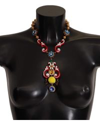 Dolce & Gabbana - Crystal Statement Necklace - Lyst