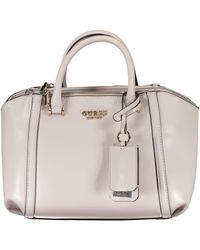 Guess - Elegant Handbag With Contrasting Accents - Lyst