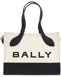 Bally - And Leather Mini Handbag - Lyst
