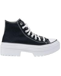 Converse - Black Fabric Chunky Sneakers - Lyst