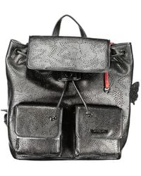 Desigual - Black Polyurethane 's Mini Backpack - Lyst