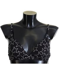 Dolce & Gabbana - Millennials Star Non Wire Cotton Bra Underwear - Lyst