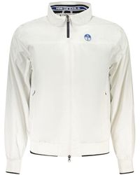 North Sails - White Polyester Men's Jacket - Lyst