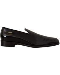 Dolce & Gabbana - Elegant Patent Leather Loafers - Lyst