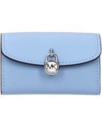 Michael Kors - Lyra Wallet Sky/Soft Sky Leather - Lyst
