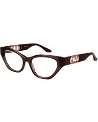 Trussardi - Brown Acetate Glasses (frames) - Lyst