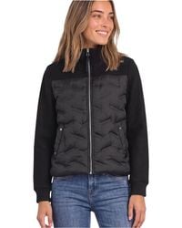 Street One - Black Polyester Bomber - Lyst