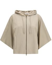 Max Mara - Beige Polyamide Sweatshirt - Lyst