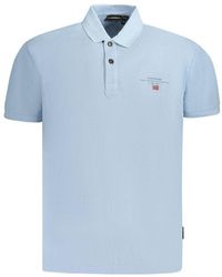 Napapijri - Cotton Polo Shirt - Lyst